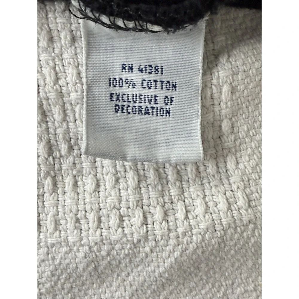 Polo Ralph Lauren Men's 1/4 Quarter Zip Sweater Pima Cotton Sz Large Black
